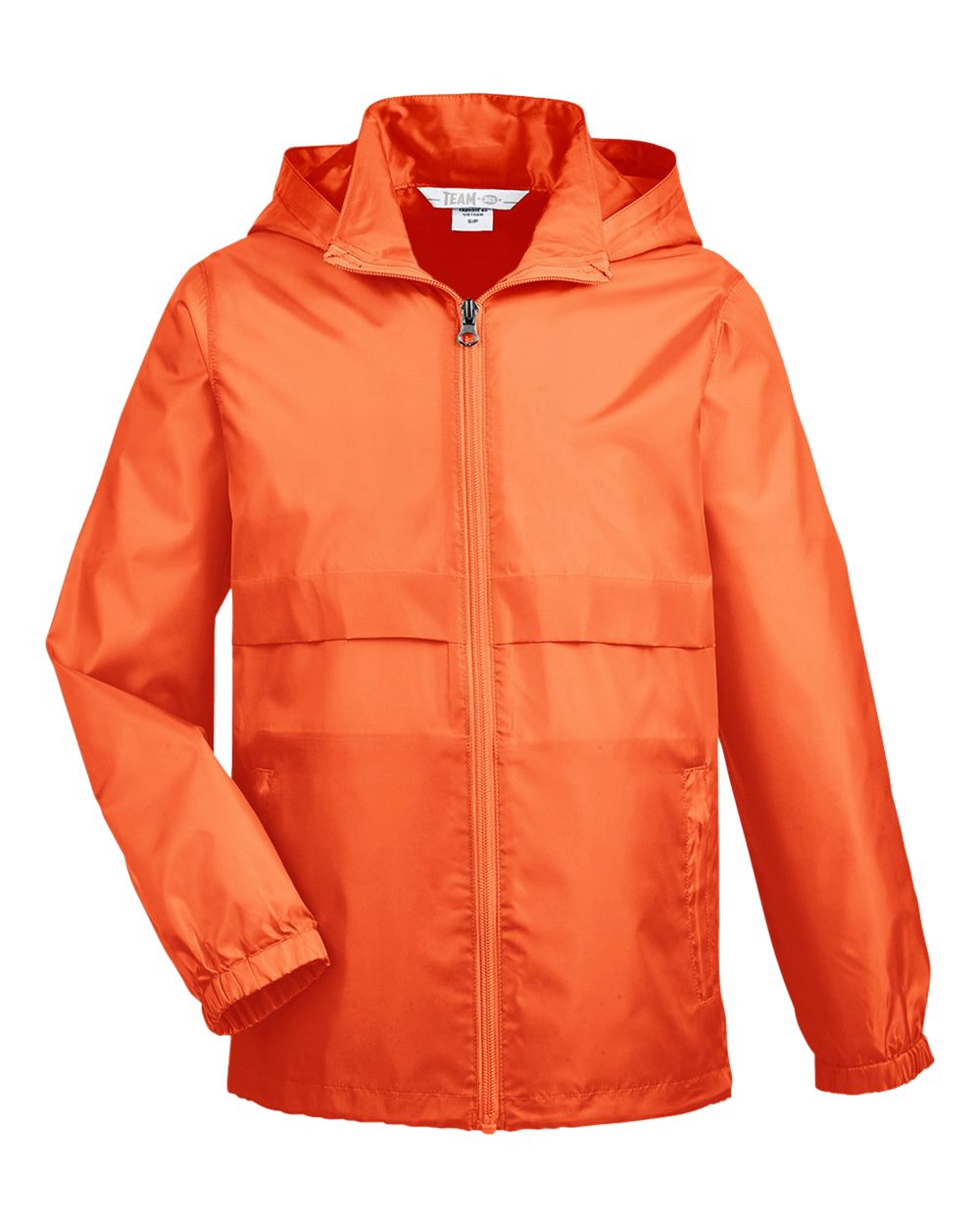 Youth Zone Protect Lightweight Jacket - Front - B730D9663 - Sport Orange