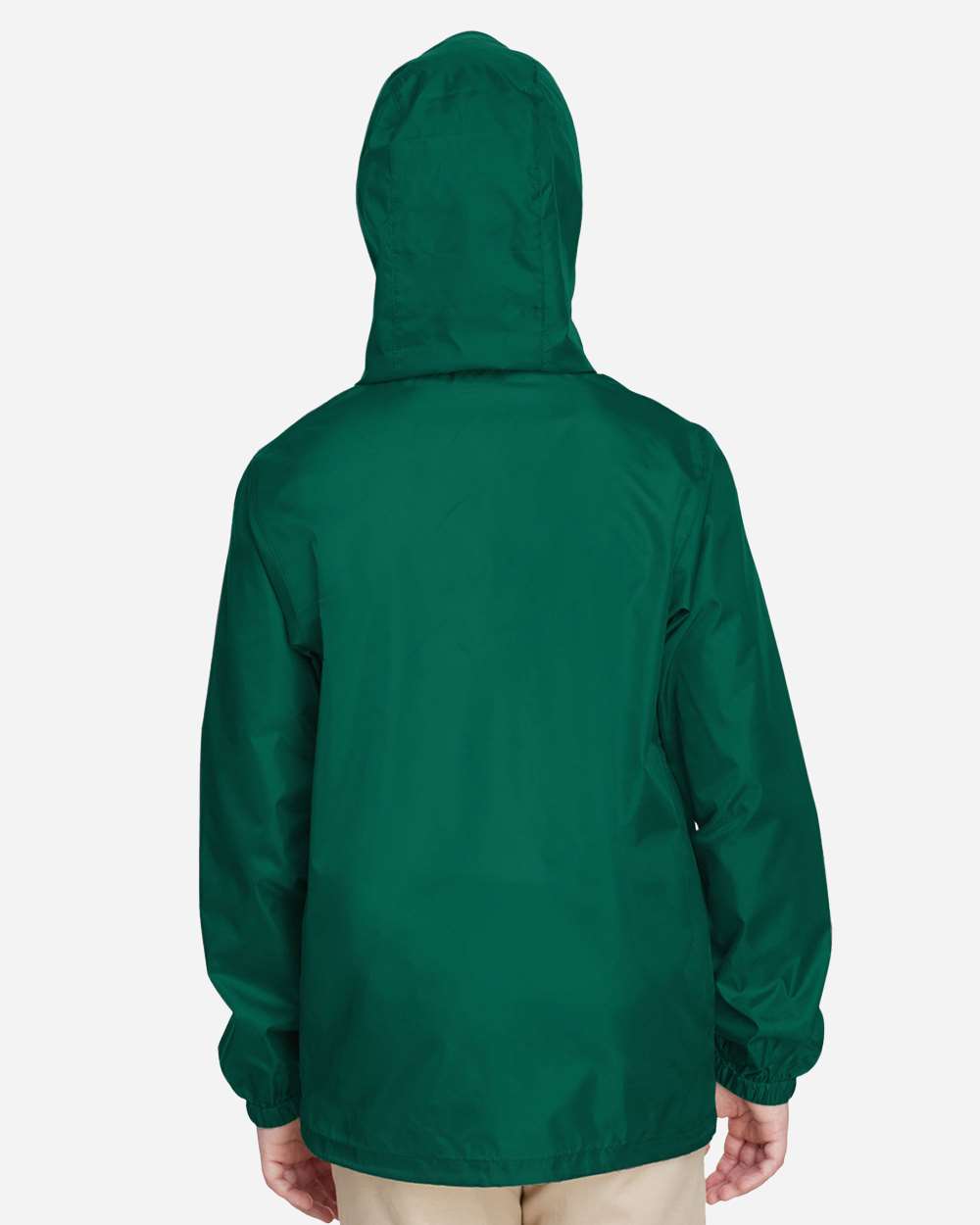 Youth Zone Protect Lightweight Jacket - OnModelBack - B730D9073 - Sport Forest