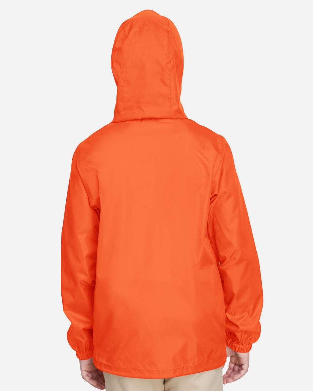 Youth Zone Protect Lightweight Jacket - OnModelBack - B730D9663 - Sport Orange