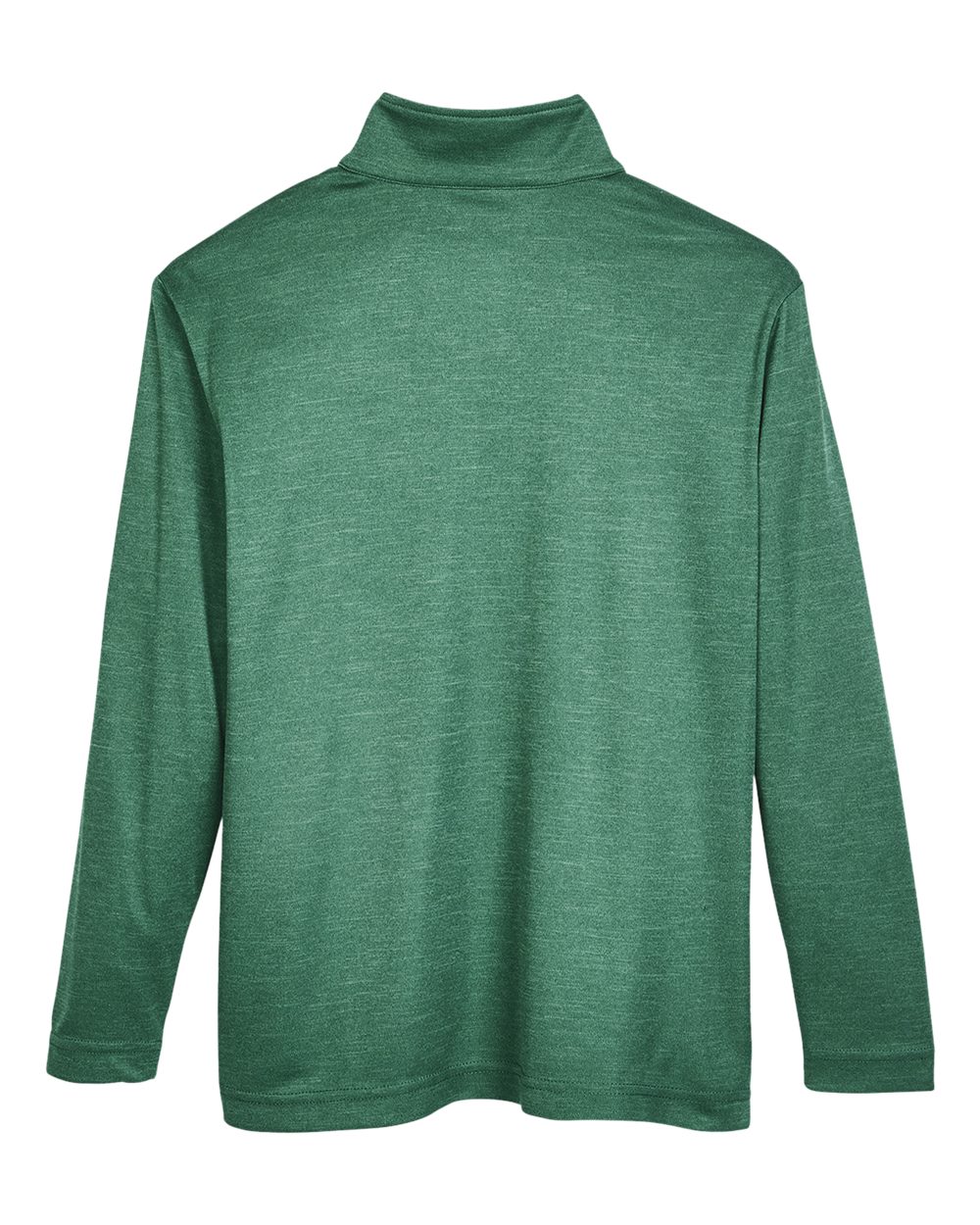 Youth Zone Sonic Heather Performance Quarter-Zip Pullolver - Back - B703D9543 - Sport Forest Heather