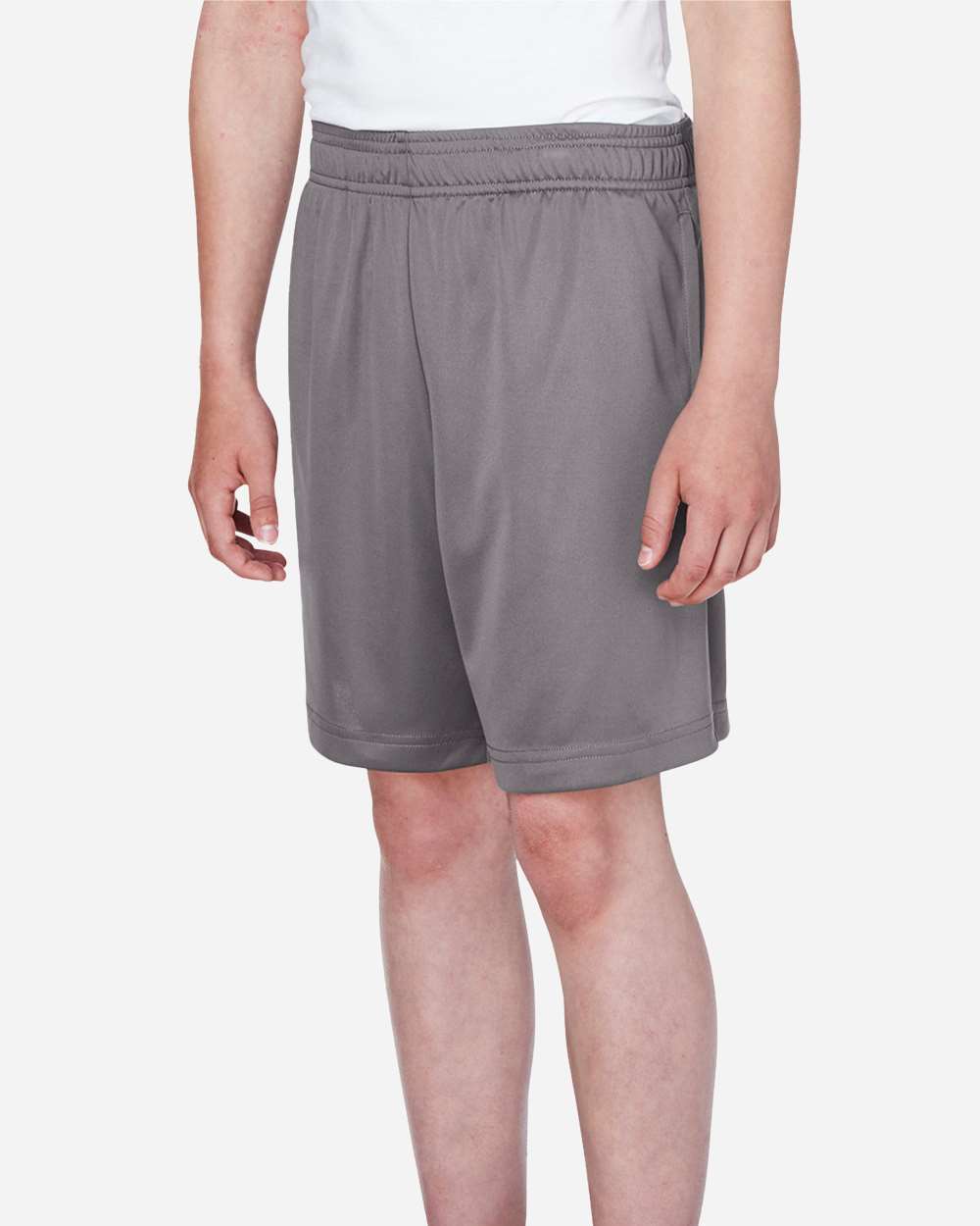 Youth Zone Performance Shorts - OnModelSide - B679D9133 - Sport Graphite