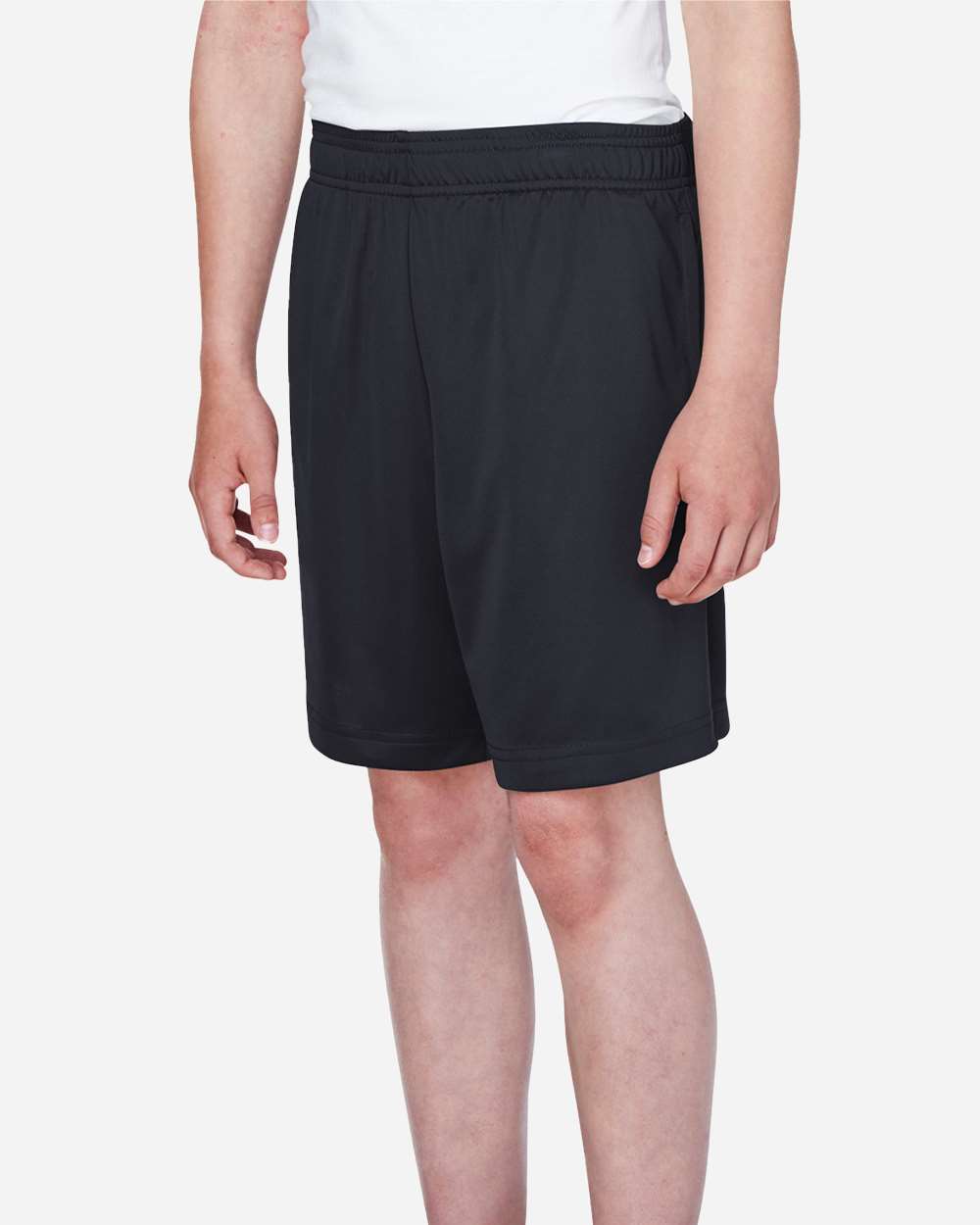 Youth Zone Performance Shorts - OnModelSide - B679D9503 - Black