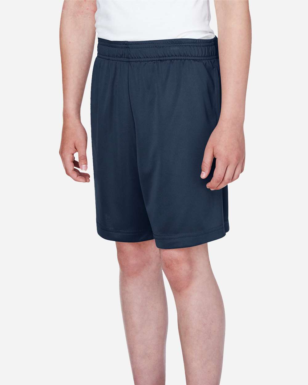 Youth Zone Performance Shorts - OnModelSide - B679D9653 - Sport Dark Navy