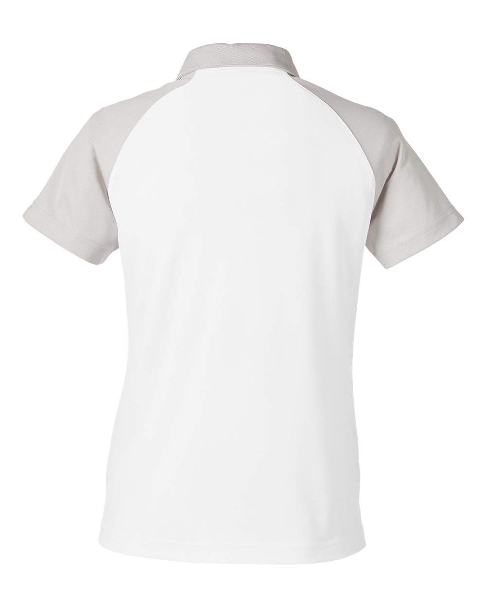 Women's Command Snag-Protection Colorblock Polo - Back - B692D9352 - White/ Sport Silver