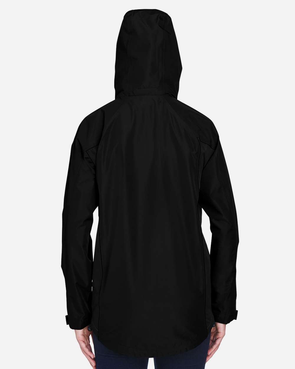 Women's Dominator Waterproof Jacket - OnModelBack - B747D9503 - Black
