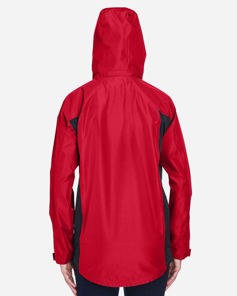 Women's Dominator Waterproof Jacket - OnModelBack - B747D9702 - Sport Red