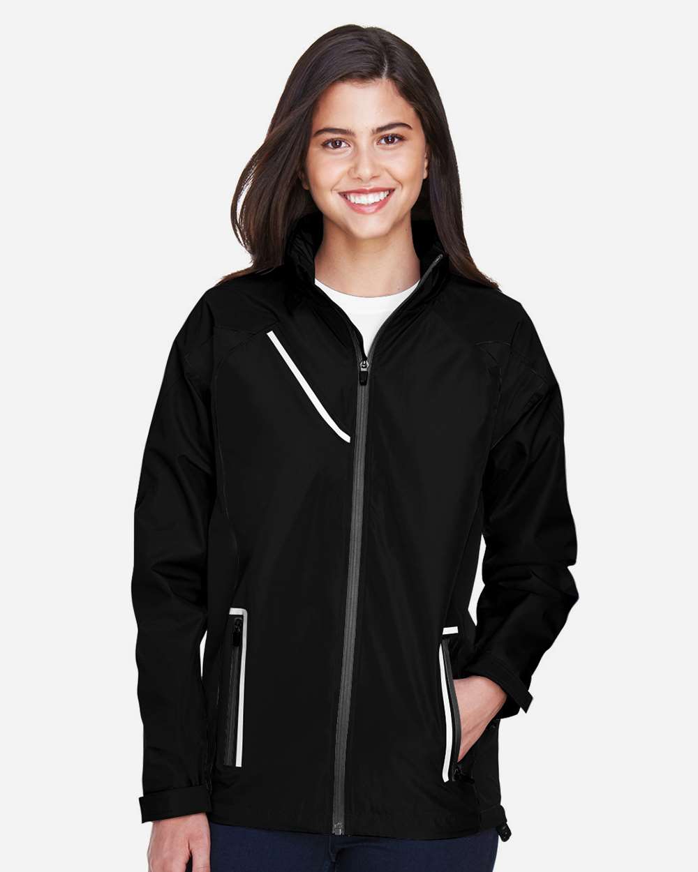 Women's Dominator Waterproof Jacket - OnModelFront - B747D9503 - Black