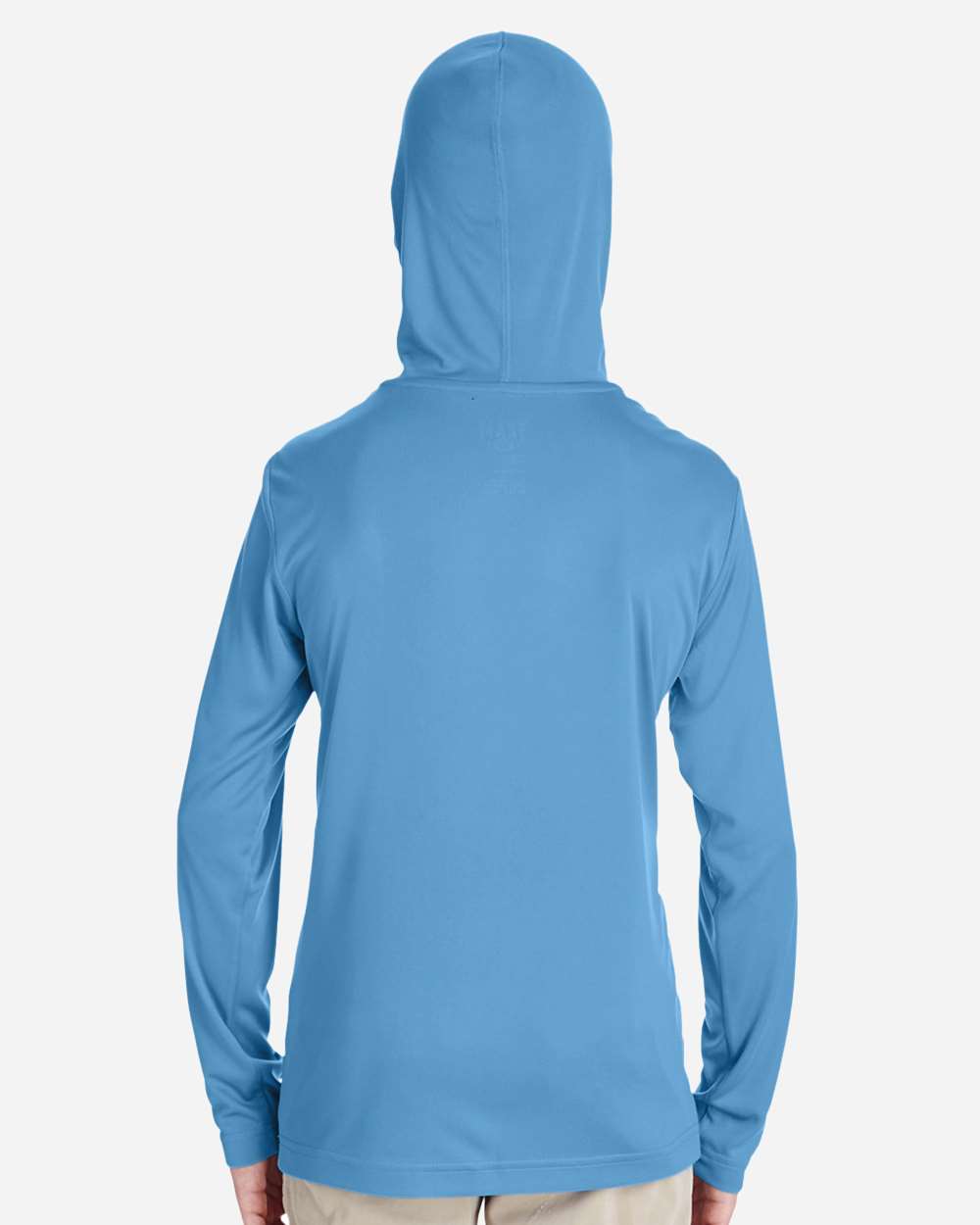 Youth Zone Performance Hooded T-Shirt - OnModelBack - B713D9253 - Sport Light Blue