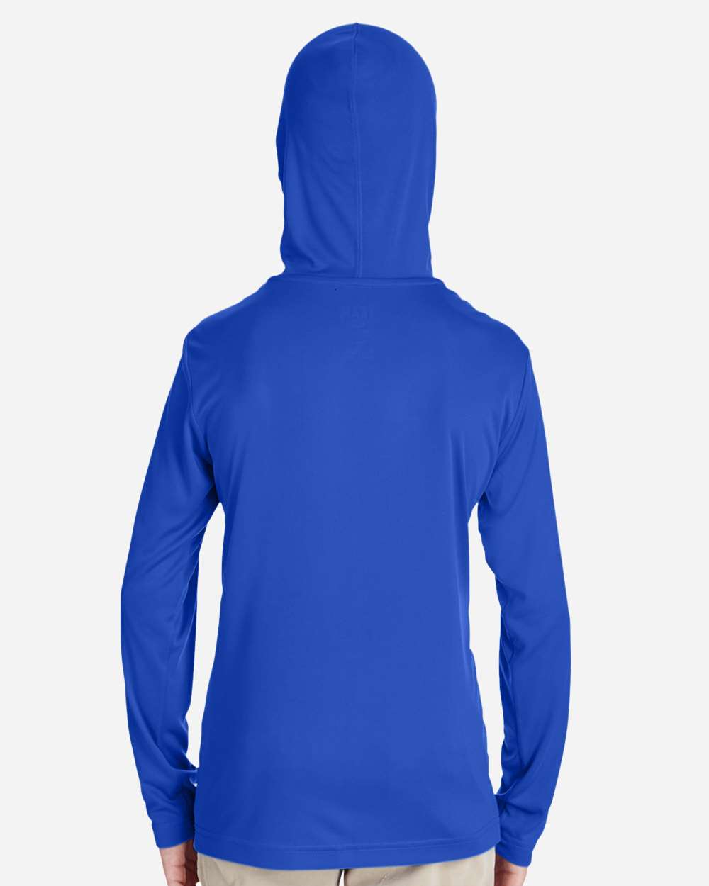 Youth Zone Performance Hooded T-Shirt - OnModelBack - B713D9753 - Sport Royal