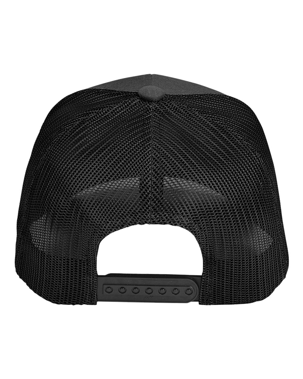 Zone Sonic Heather Trucker Cap - Back - B741D9500 - Black Heather/ Black