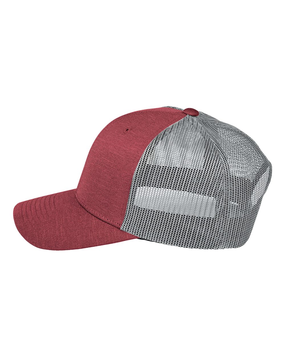 Zone Sonic Heather Trucker Cap - DirectSide - B741D9530 - Sport Maroon Heather/ Sport Graphite