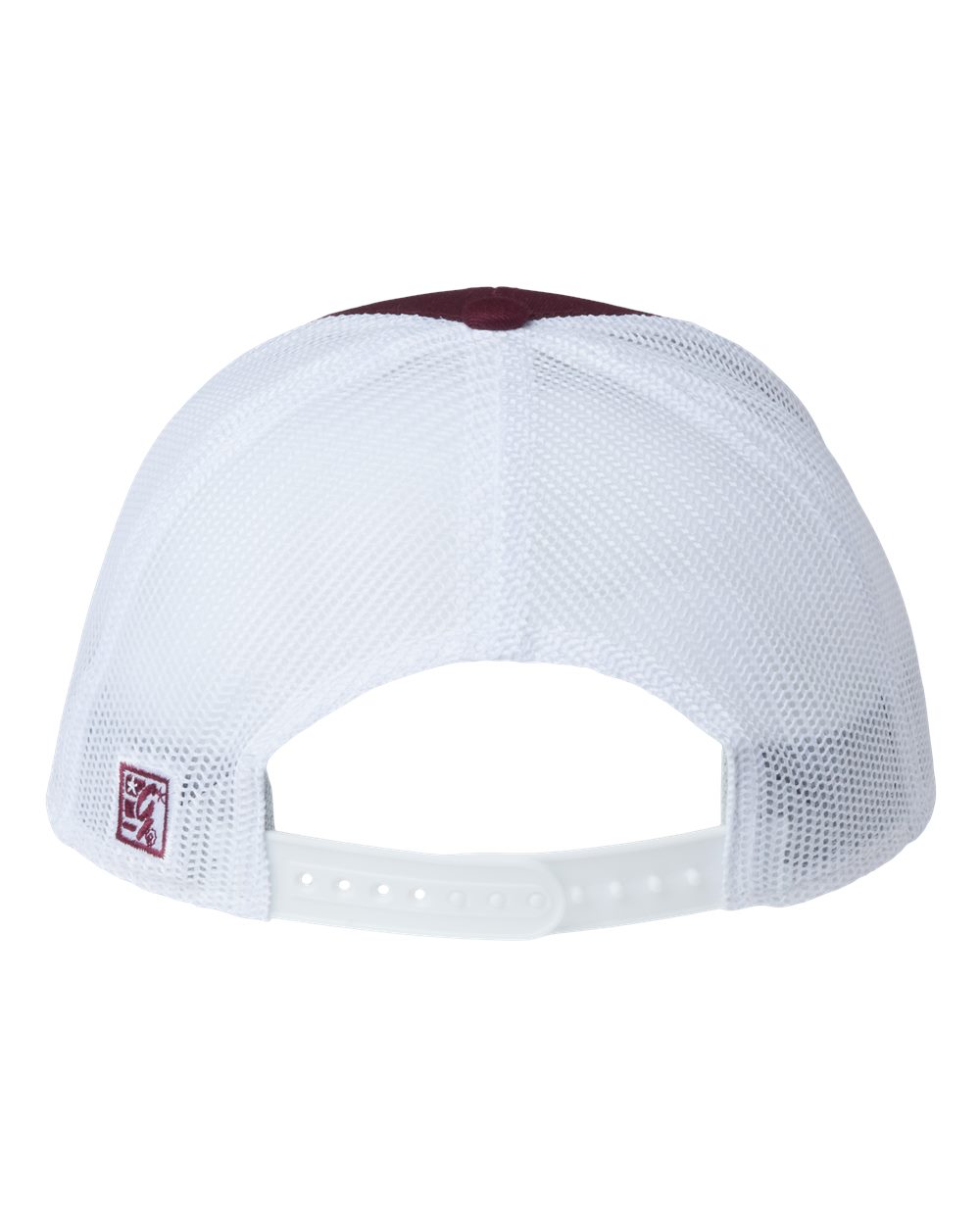 Everyday Trucker Cap - Back - B94495530 - Maroon/ White