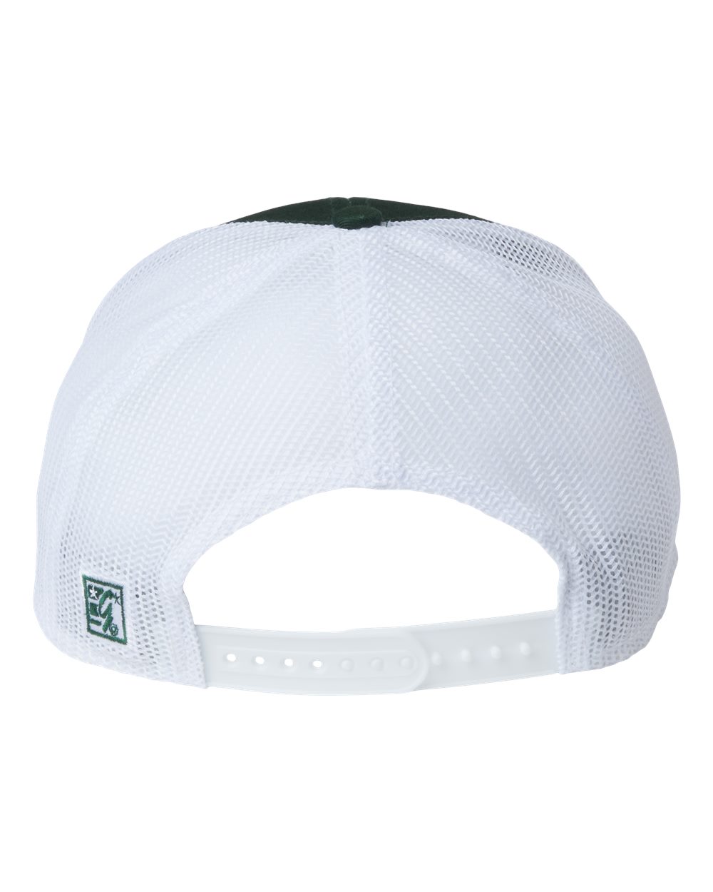 Everyday Trucker Cap - Back - B94495540 - Dark Green/ White