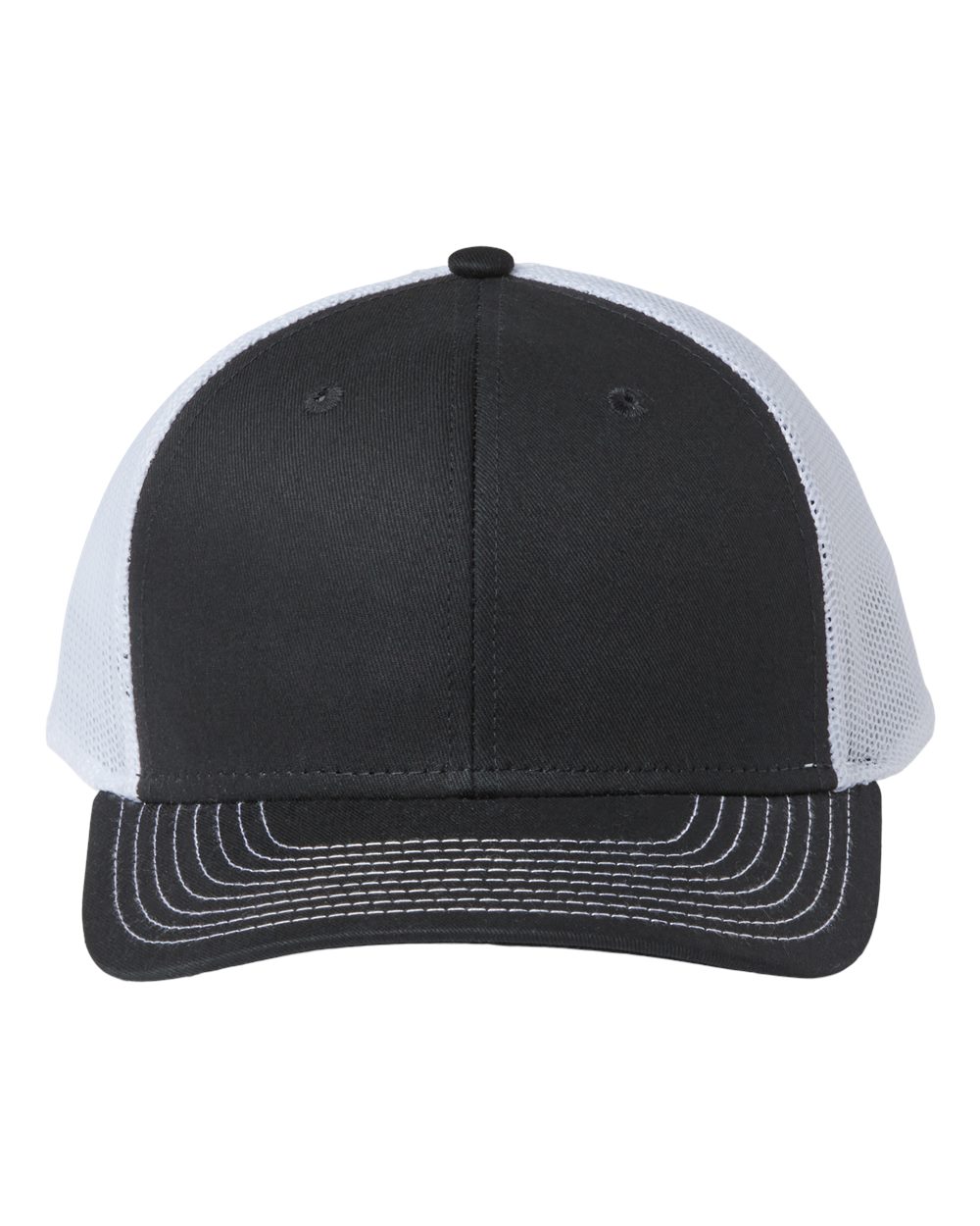 Everyday Trucker Cap - Front - B94495120 - Black/ White