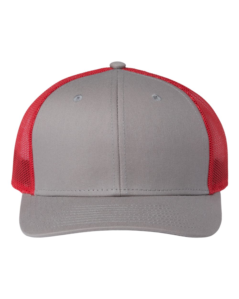 Everyday Trucker Cap - Front - B94495140 - Grey/ Red