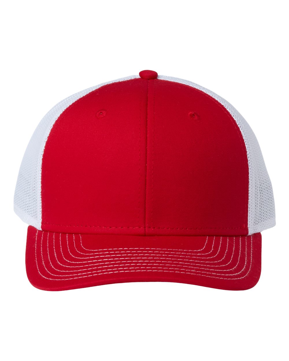 Everyday Trucker Cap - Front - B94495190 - Red/ White