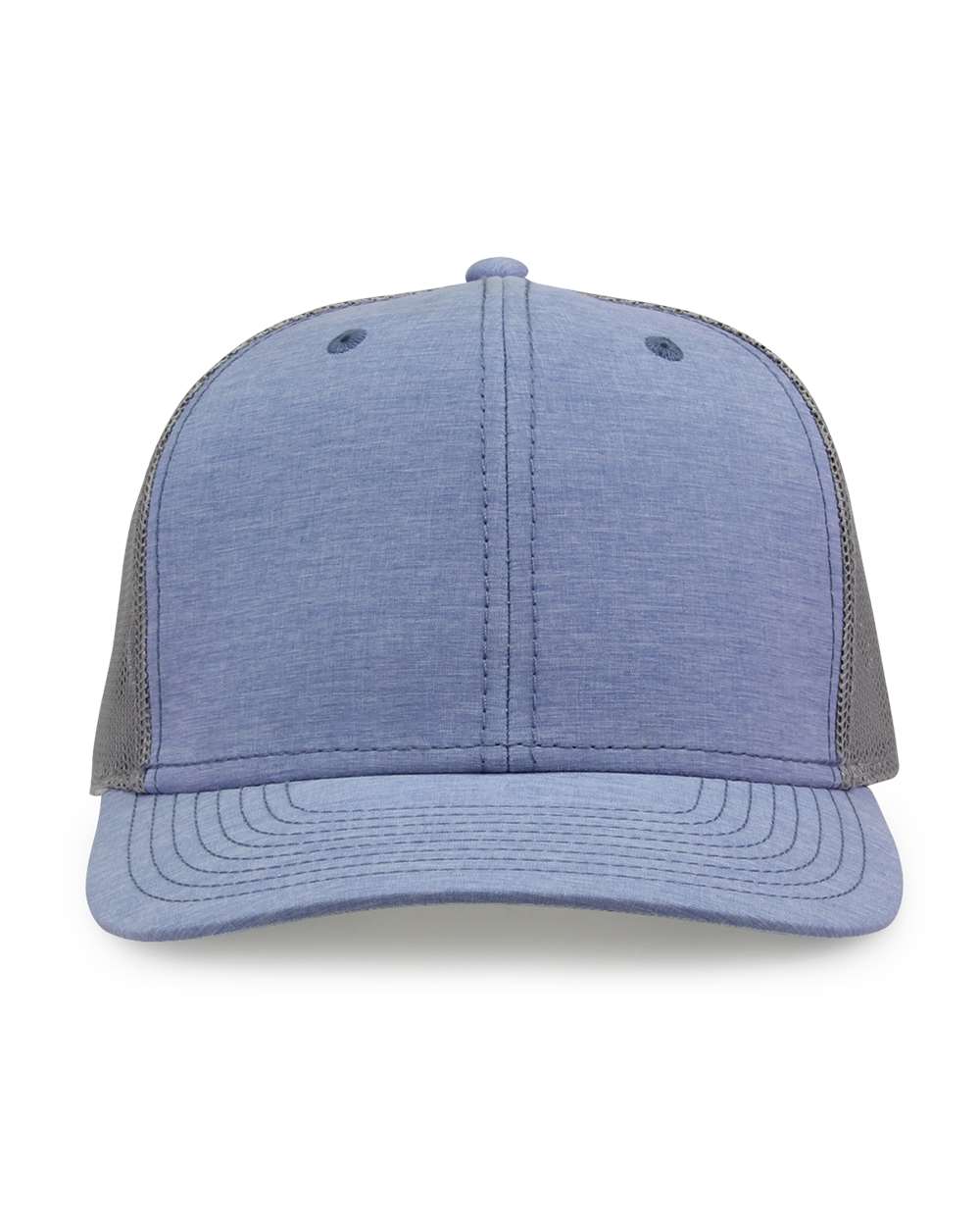 Everyday Trucker Cap - Front - B94495460 - Heather Light Blue