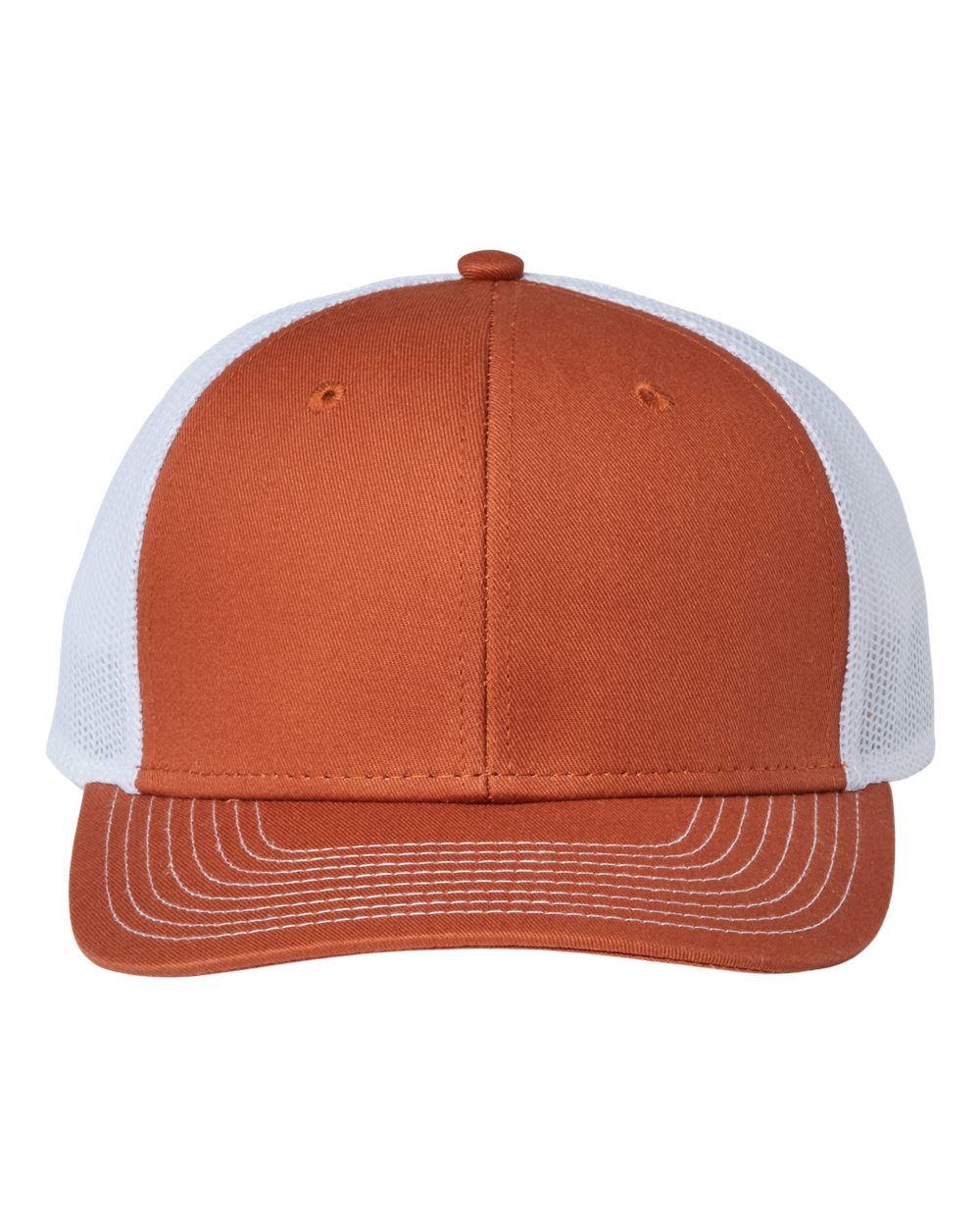 Everyday Trucker Cap - Front - B94495660 - Texas Orange/ White