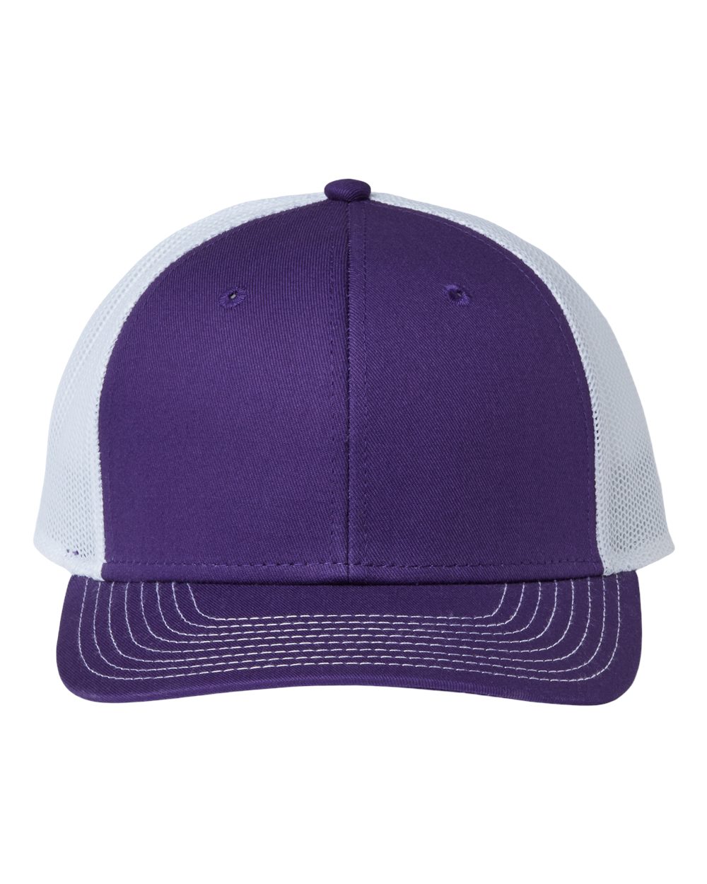 Everyday Trucker Cap - Front - B94495670 - Purple/ White