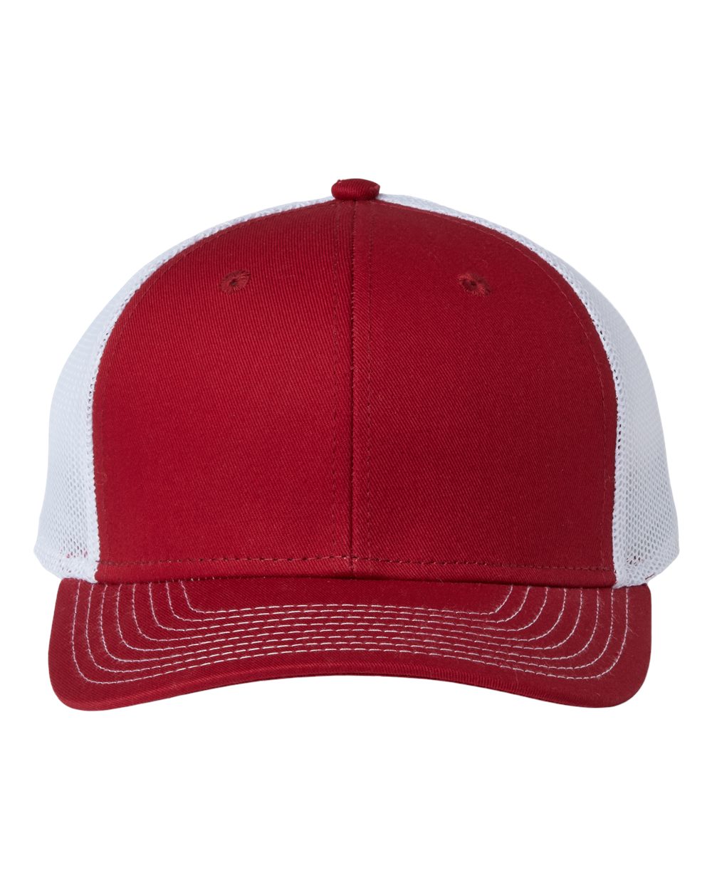 Everyday Trucker Cap - Front - B94495700 - Cardinal/ White
