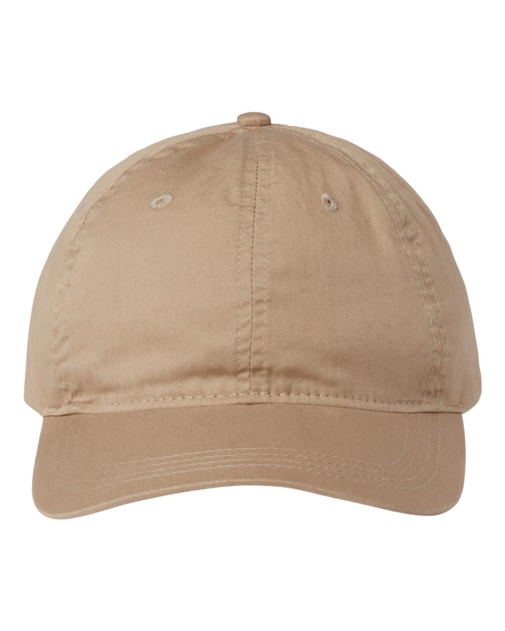 Ultralight Cotton Twill Cap - Front - B94695240 - Tan
