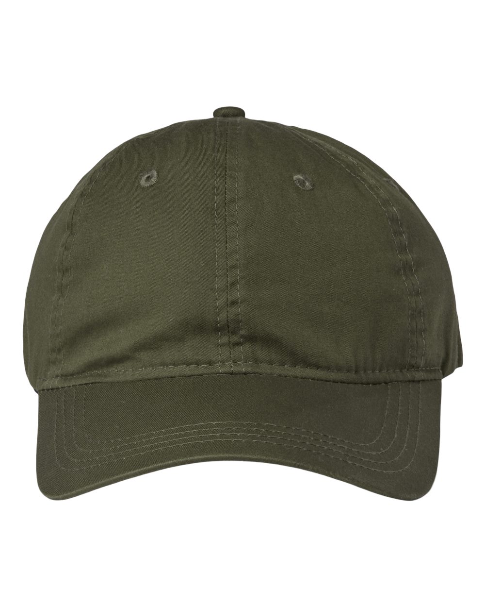 Ultralight Cotton Twill Cap - Front - B94695540 - Pine