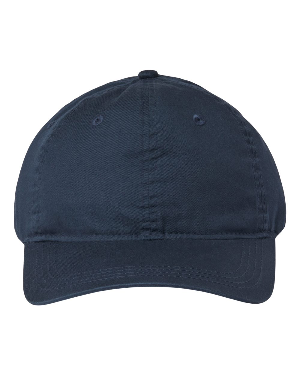 Ultralight Cotton Twill Cap - Front - B94695650 - Navy