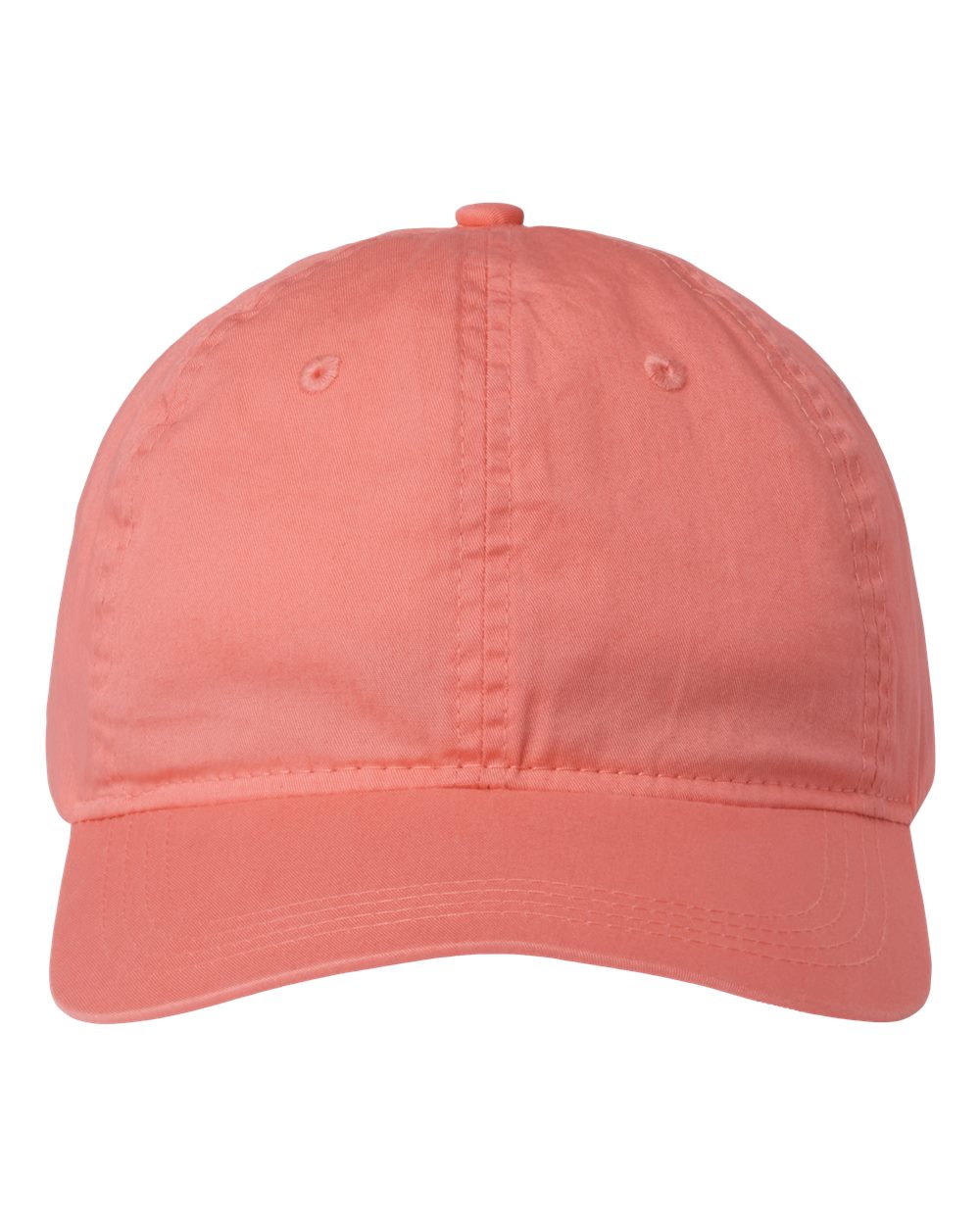 Ultralight Cotton Twill Cap - Front - B94695660 - Melon