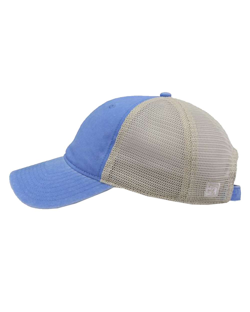 Pigment-Dyed Trucker Cap - DirectSide - B13195250 - Sky Blue/ Stone