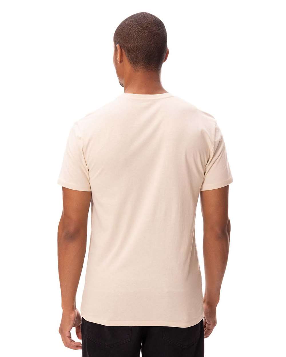 Unisex Ultimate T-Shirt - OnModelBack - B777E0732 - Sand