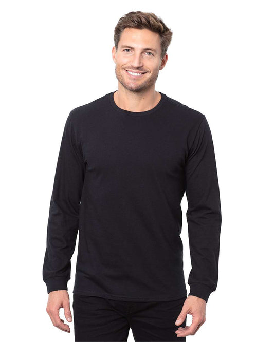 Unisex Epic Long Sleeve T-Shirt - OnModelFront - B817E0502 - Black