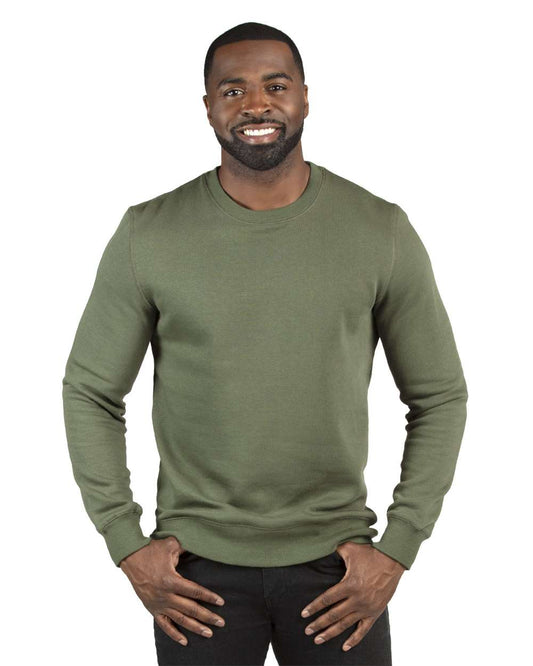 Unisex Ultimate Crewneck Sweatshirt - OnModelFront - B788E0612 - Army