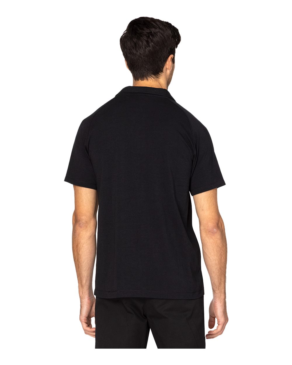 Men's Impact Polo - OnModelBack - B799E0502 - Black
