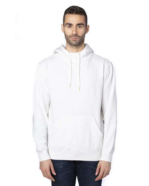 Precision Fleece Hooded Sweatshirt - OnModelFront - B741E0005 - White