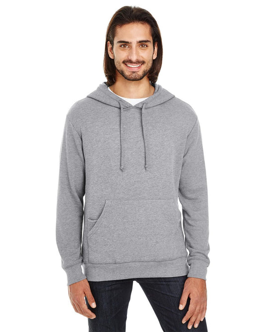 Unisex Tri-Blend French Terry Hooded Sweatshirt - styleImage
