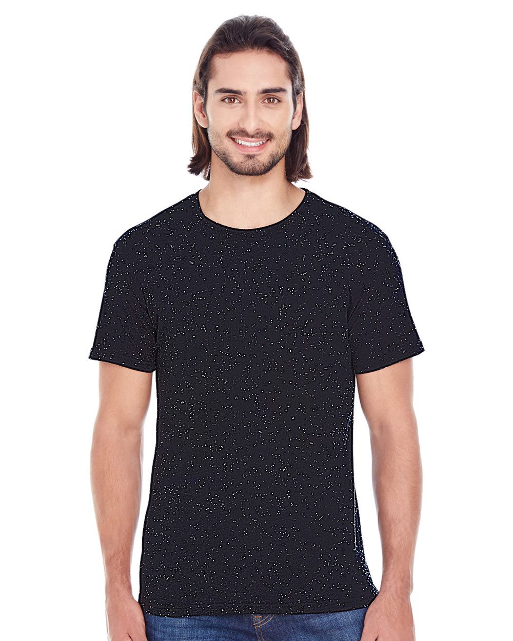 Men's Triblend Fleck T-Shirt - styleImage