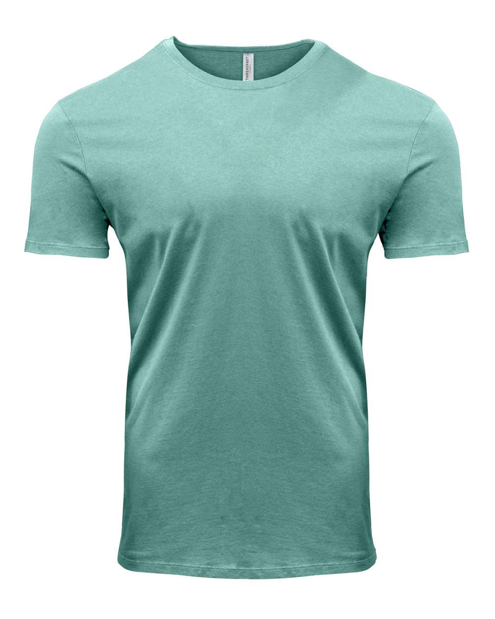Unisex Pigment Dye T-Shirt - Front - B863E0172 - Seafoam