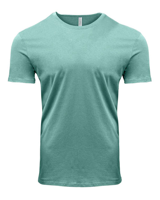 Unisex Pigment Dye T-Shirt - Front - B863E0172 - Seafoam