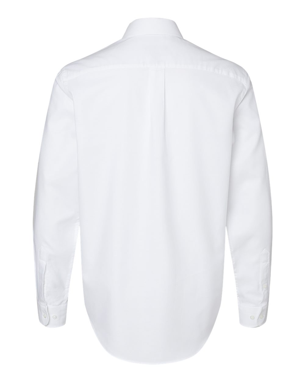 Men's New England Cotton Oxford Shirt - Back - B41213003 - White
