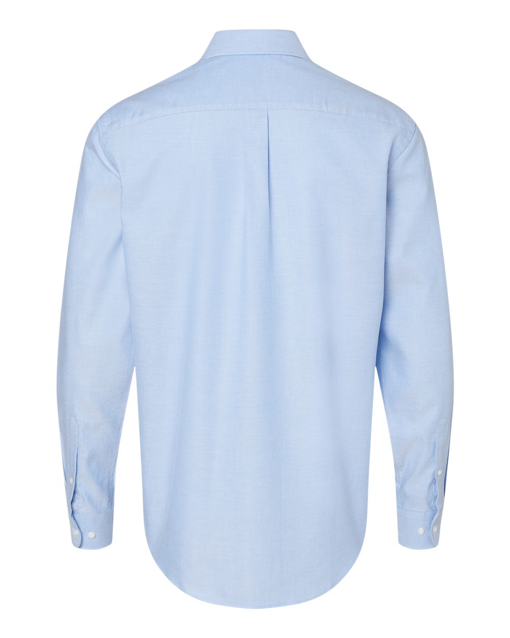 Men's New England Cotton Oxford Shirt - Back - B41213253 - Blue