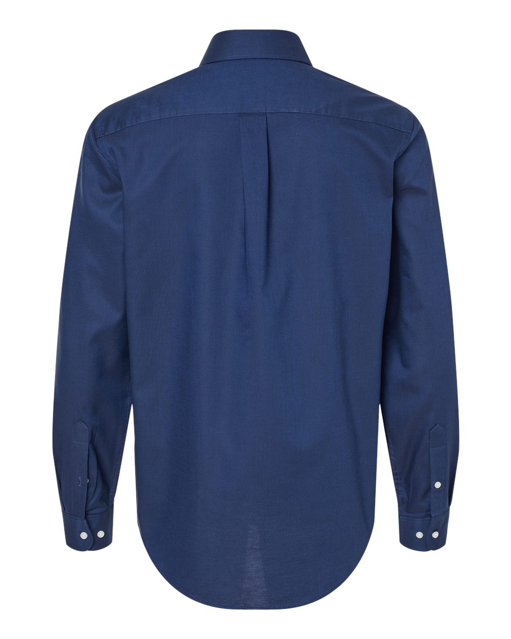 Men's New England Cotton Oxford Shirt - Back - B41213653 - Navy Blazer