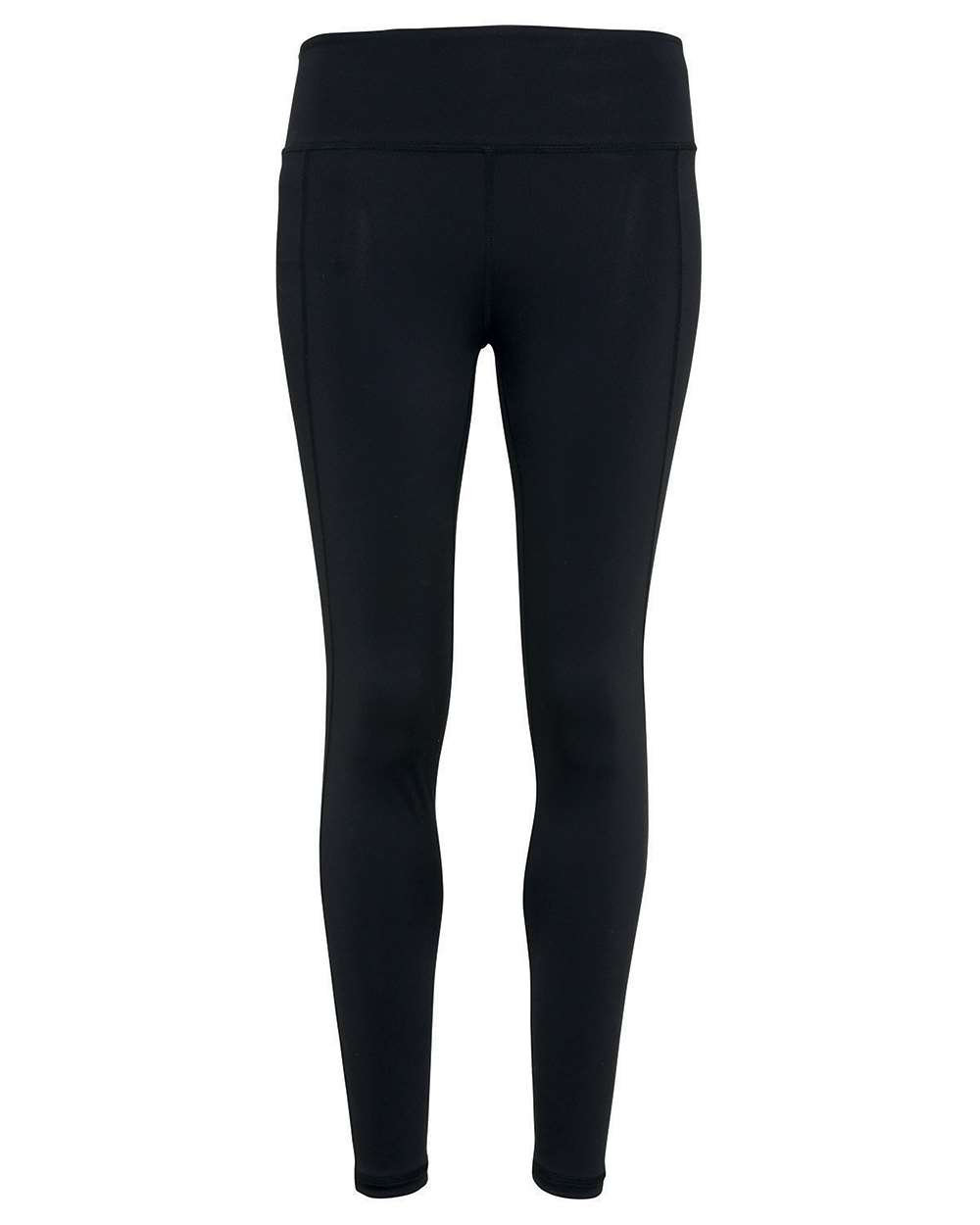 Women's Performance Leggings - Front - B863A2502 - Black