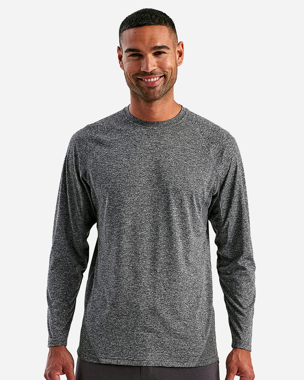 Unisex Panelled Long Sleeve Tech T-Shirt - styleImage