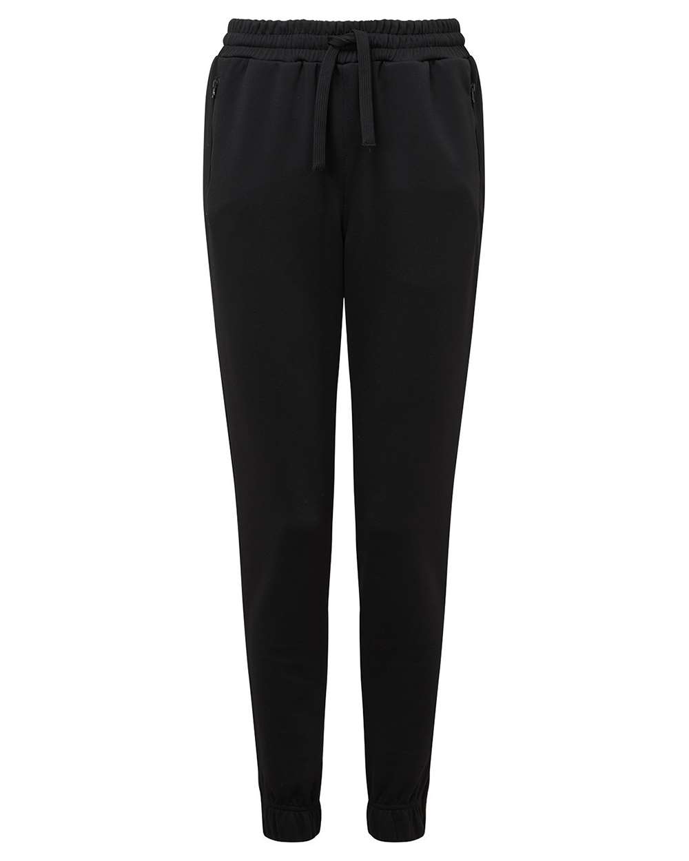 Women's Spun Dyed Joggers - Front - B861A2502 - Black