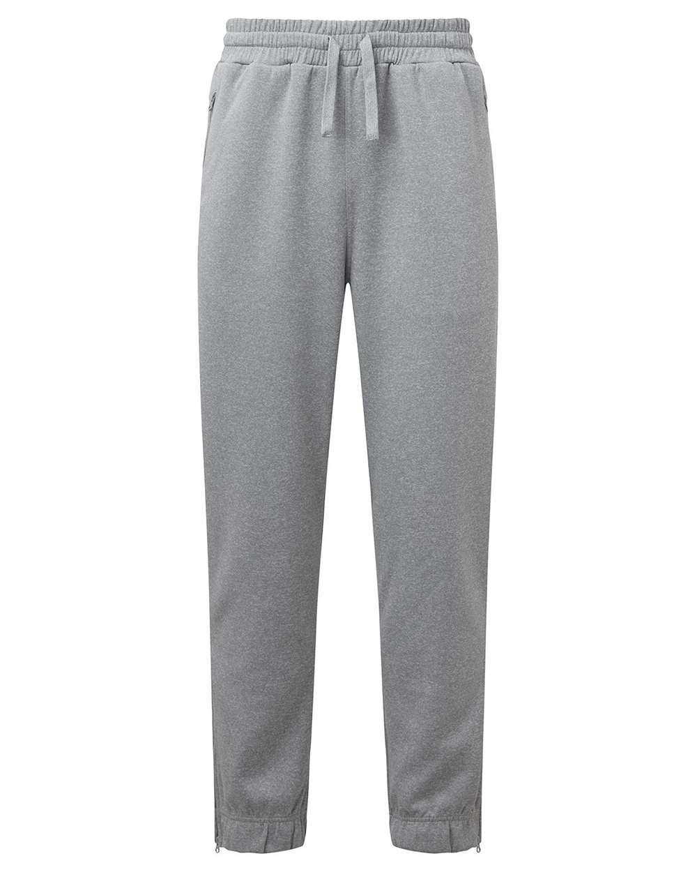 Men's Spun Dyed Joggers - Front - B859A2093 - Grey Melange