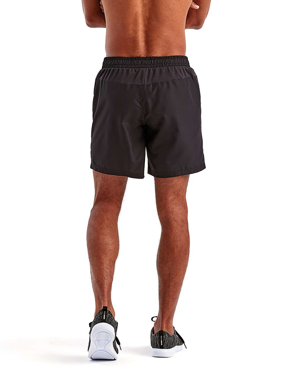 Men's Training Shorts - OnModelBack - B851A2503 - Black