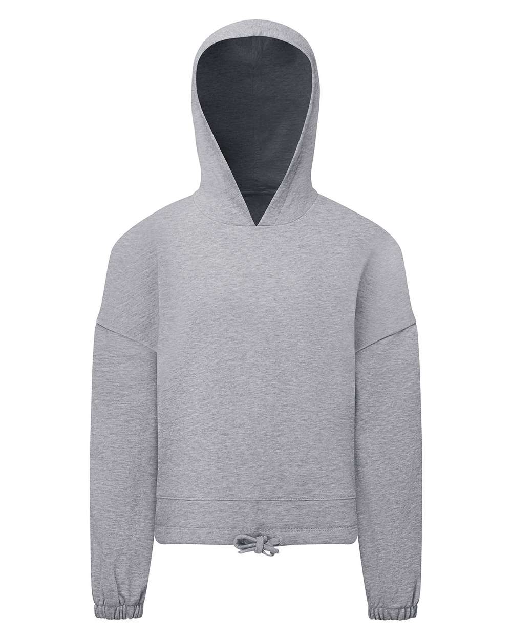 Youth Maria Hooded Sweatshirt - Front - B130A2093 - Heather Grey