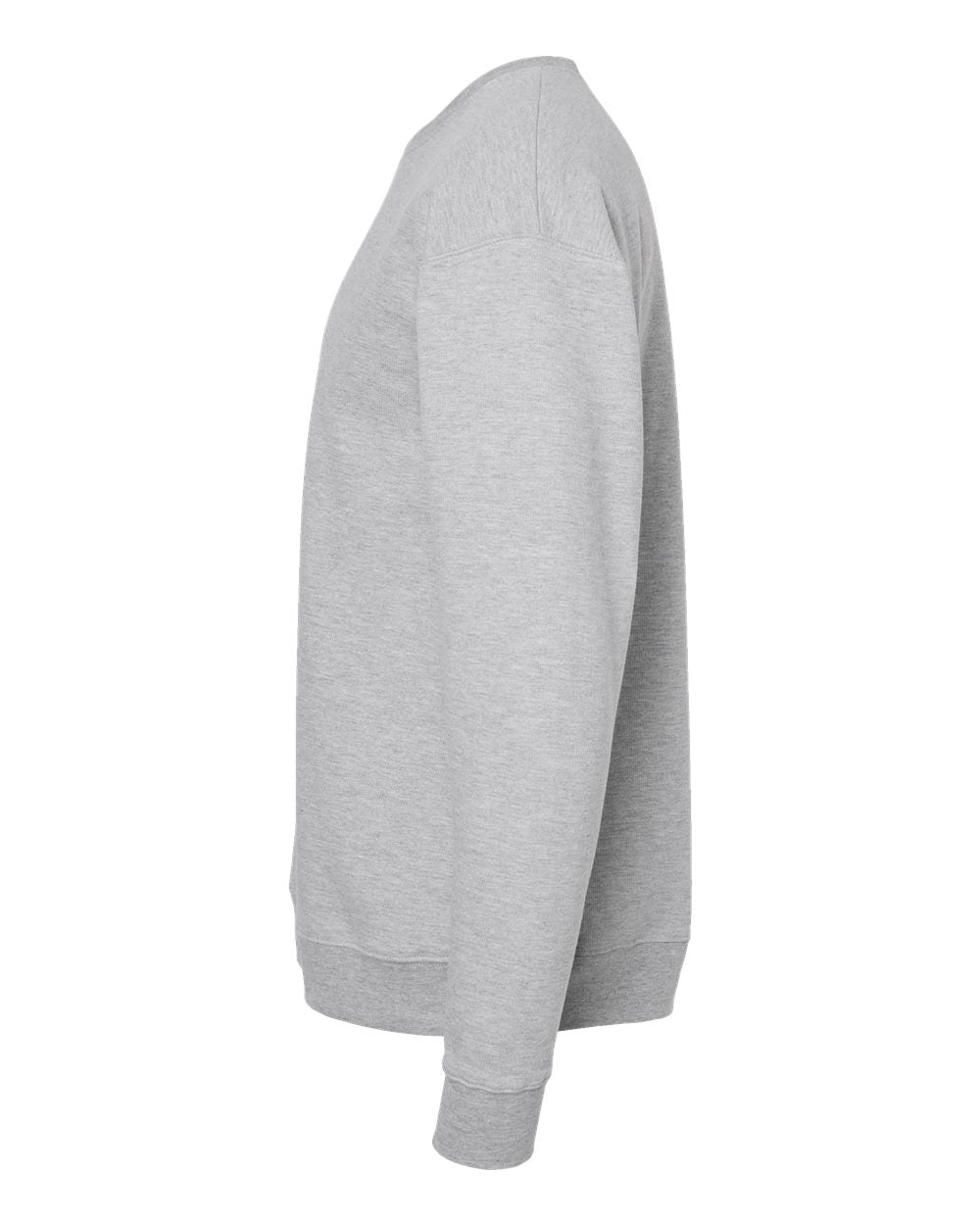 Unisex Fleece Crewneck Sweatshirt - DirectSide - B10459092 - Heather Grey