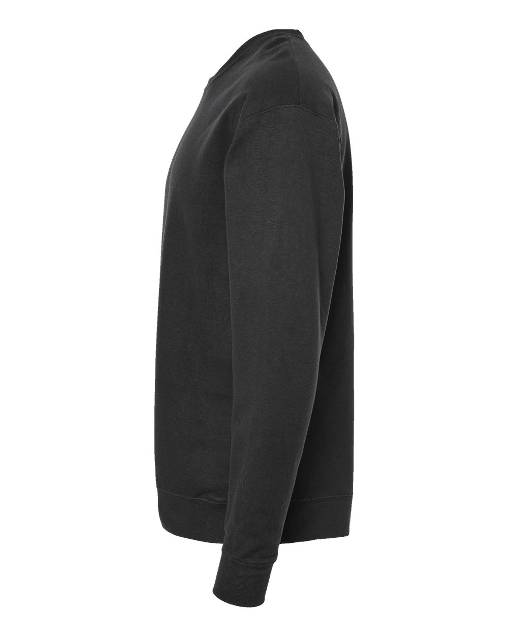 Unisex Fleece Crewneck Sweatshirt - DirectSide - B10459502 - Black