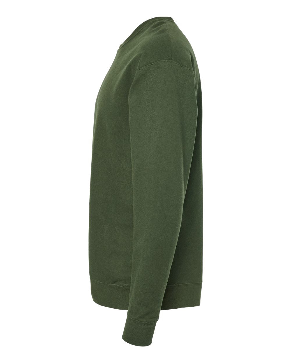 Unisex Fleece Crewneck Sweatshirt - DirectSide - B10459552 - Military Green